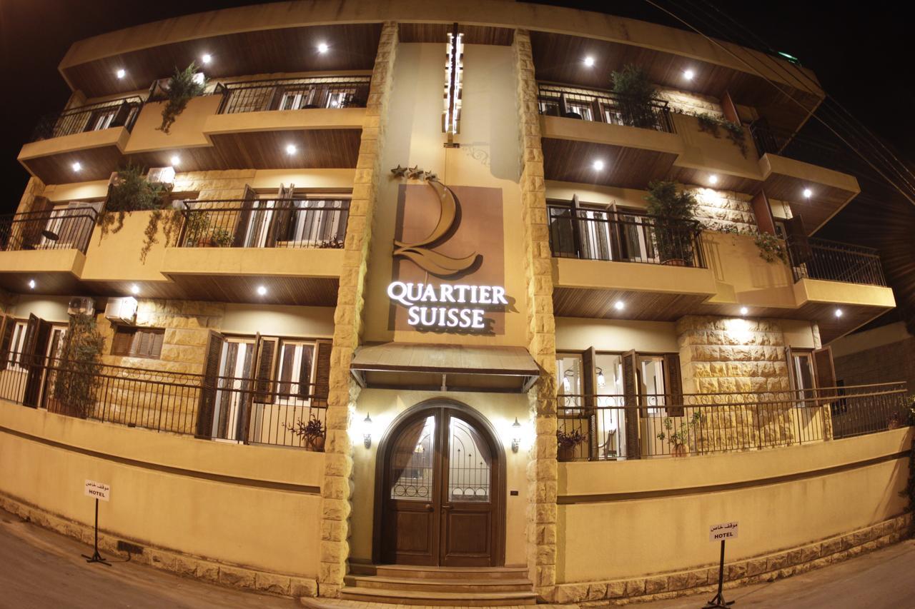 Quartier Suisse Hotel Brummana Exterior foto