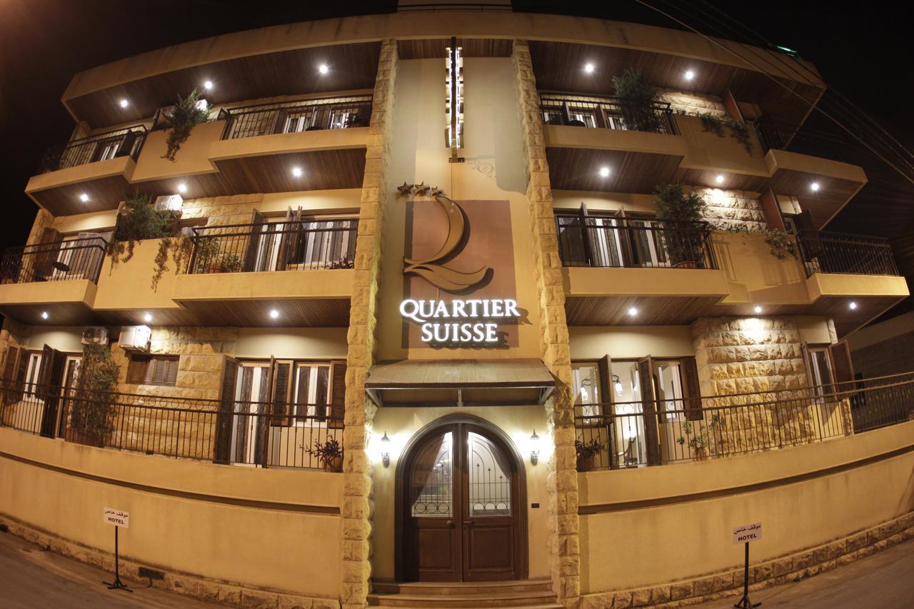Quartier Suisse Hotel Brummana Exterior foto